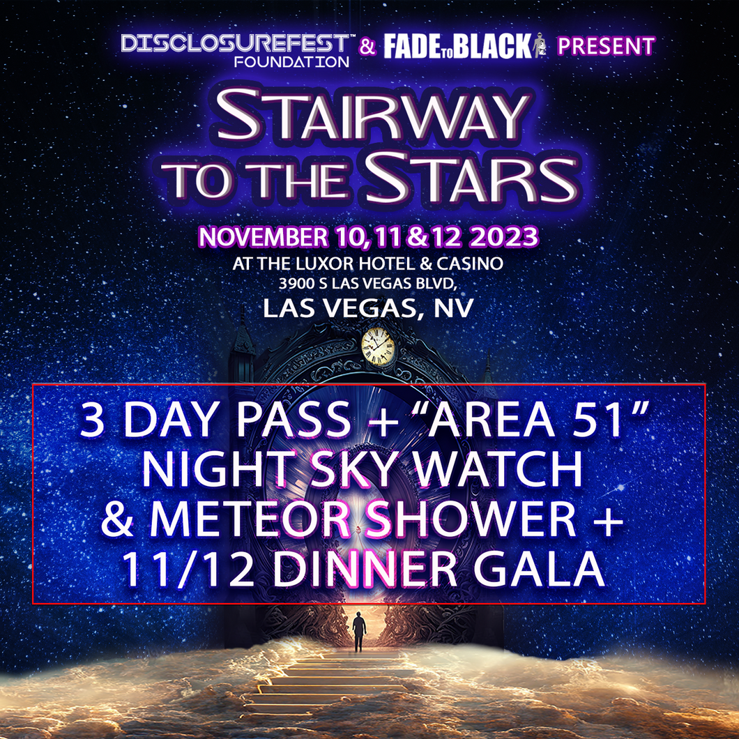 Stairway To The Stars Pase 3 Días + Área 51 + Cena de Gala y Entrega de Premios