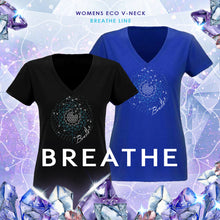Load image into Gallery viewer, Breathe v-neck t-shirt