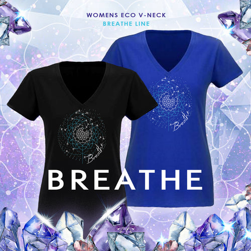 Breathe v-neck t-shirt